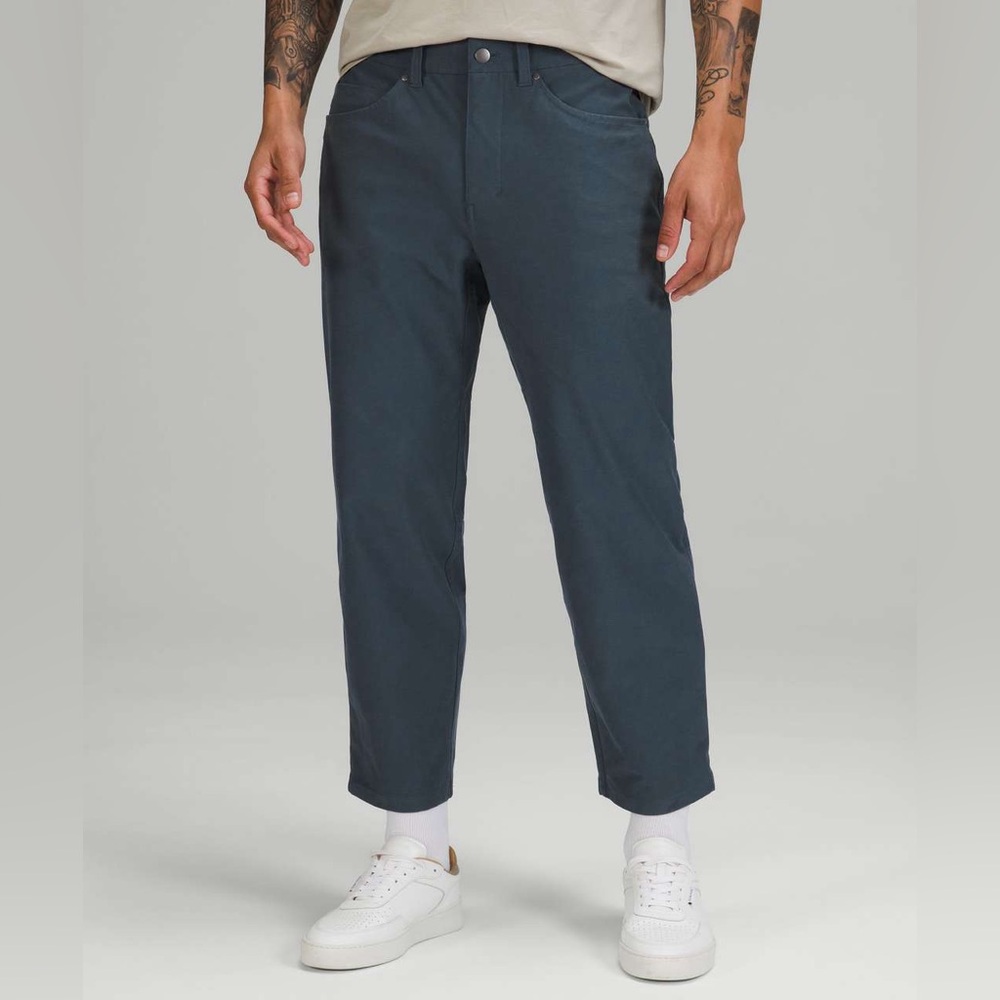 NWT Lululemon Blue ABC Crop Pant Relaxed